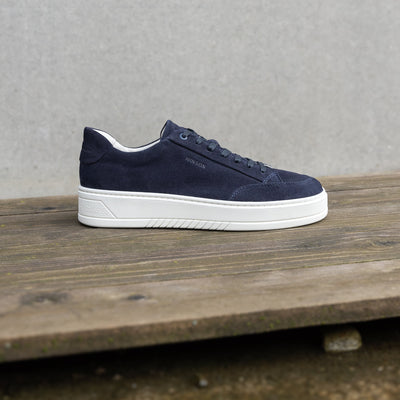 Hinson Miller Retro Dark Blue Suede - ALPINA BRANDS