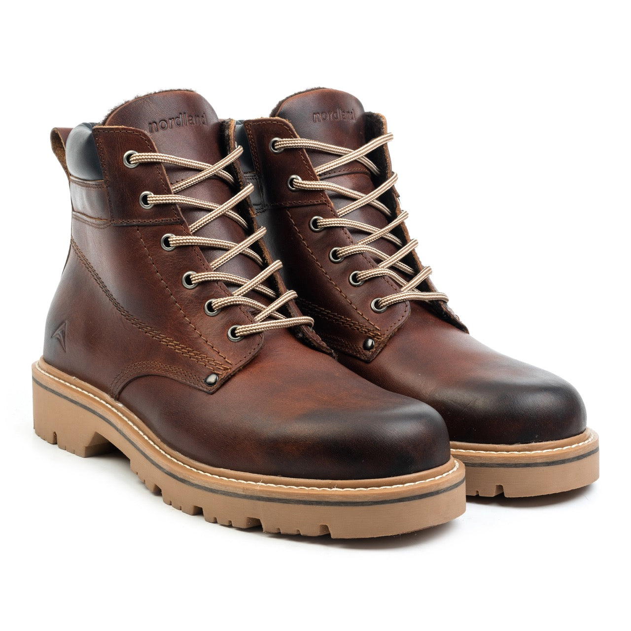 Nieuwe Thunder Boot Chesnut -leer