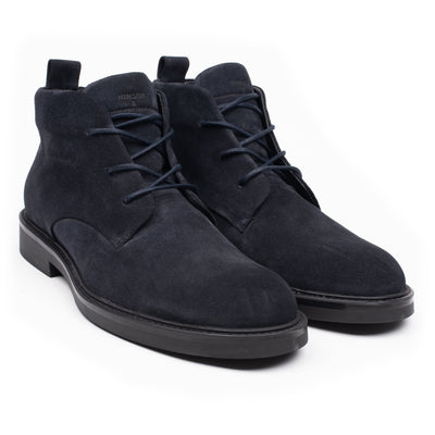 BEATENBERG CHUKKA Navy Velours - HINSON | ALPINA