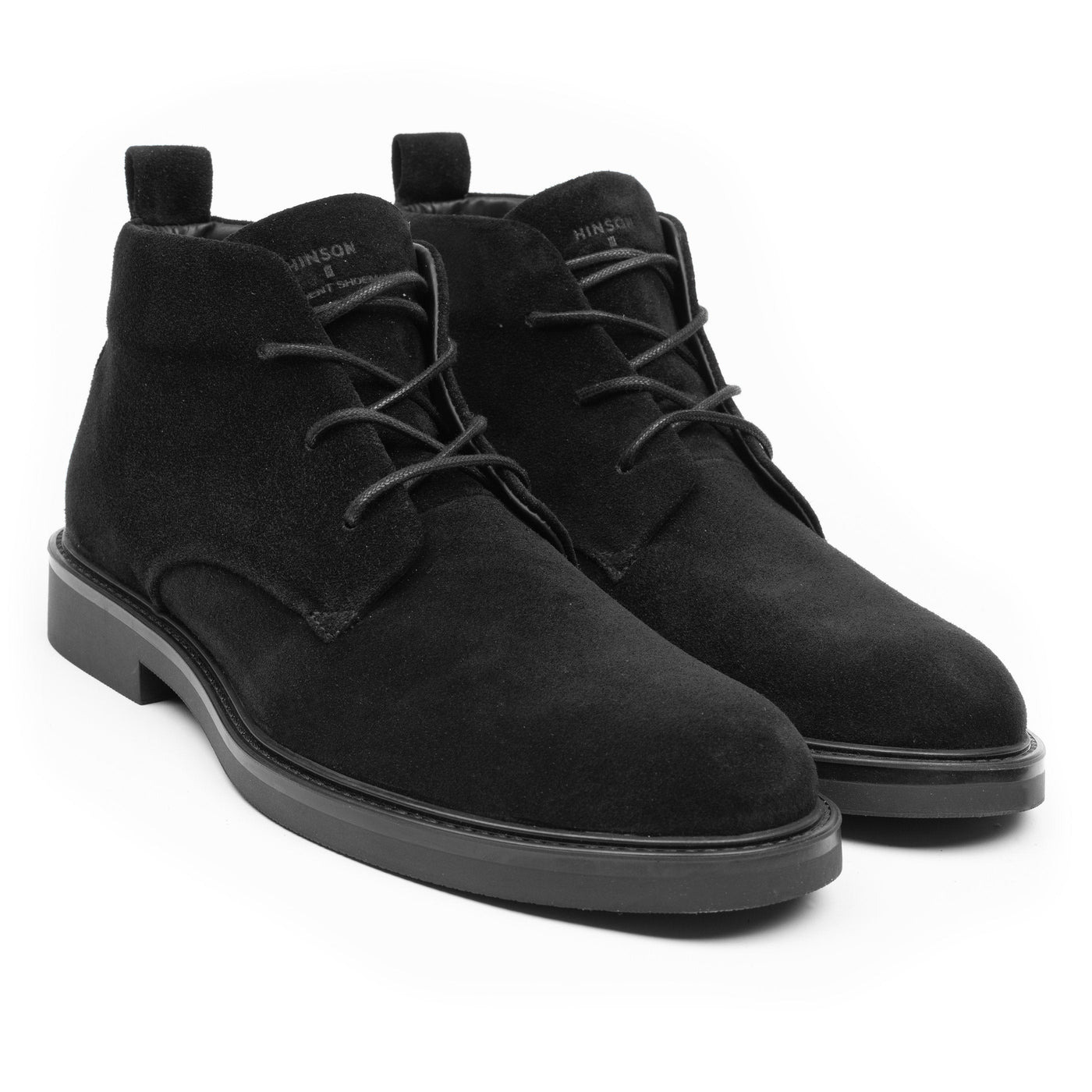 BEATENBERG CHUKKA Black Velours - HINSON | ALPINA