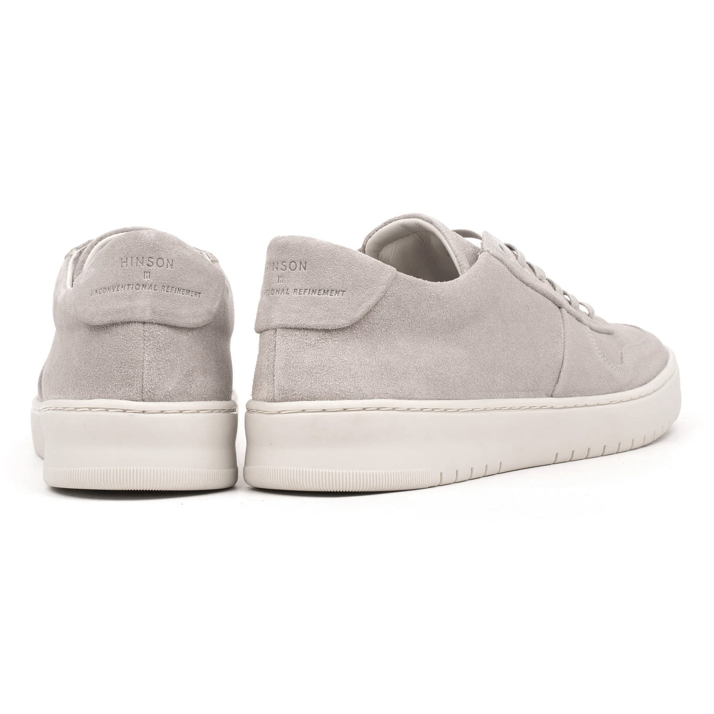 BENNET SONDER EIGHT Lt Grey Leather Suede - HINSON | ALPINA