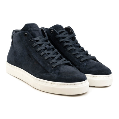 MALTON CLASSIC HIGH TOP Navy Suede - HINSON | ALPINA