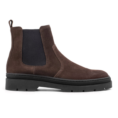 ELON CHELSEA Dk Brown Suede - HINSON | ALPINA