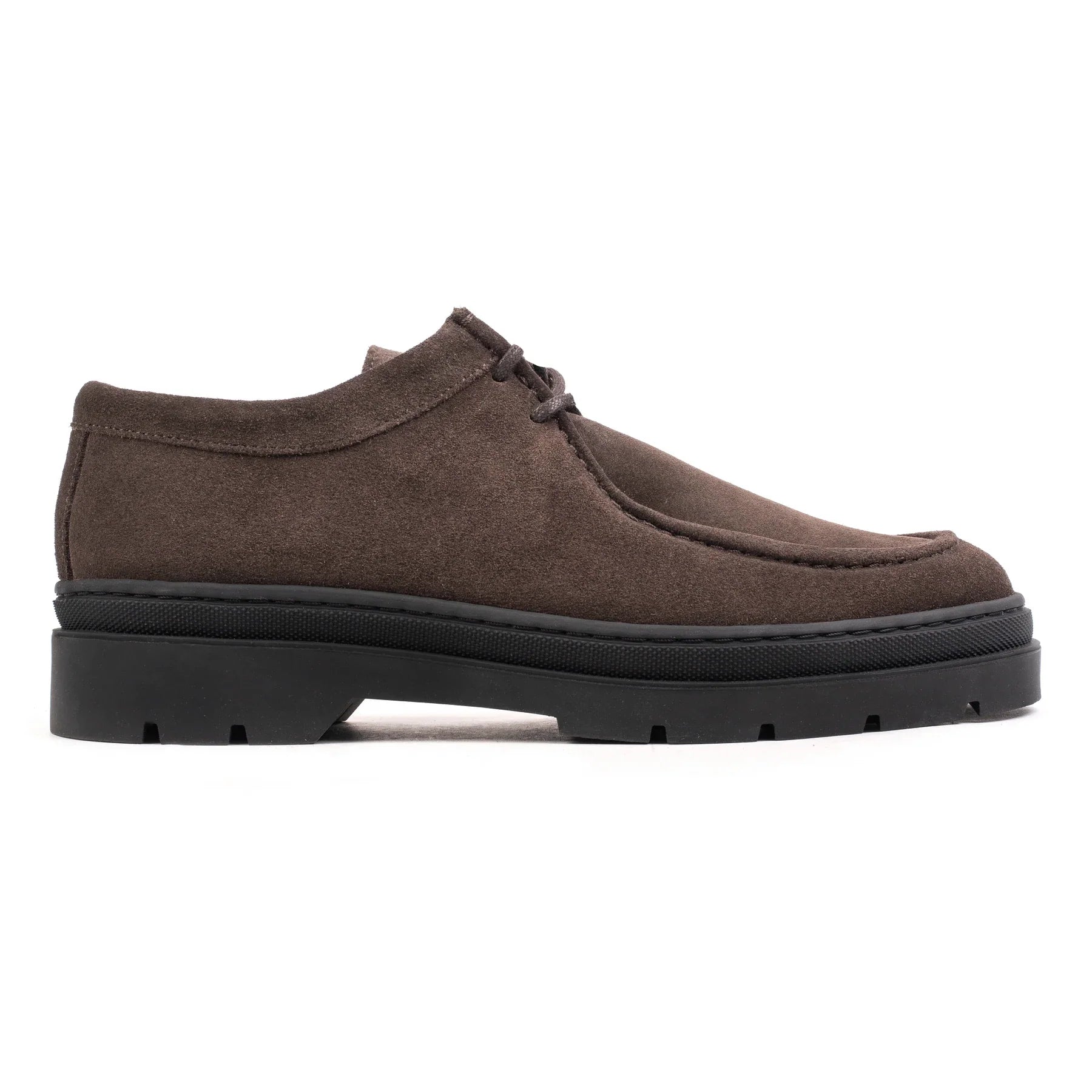 ELON LACE MOC Dk Brown Suede - HINSON | ALPINA