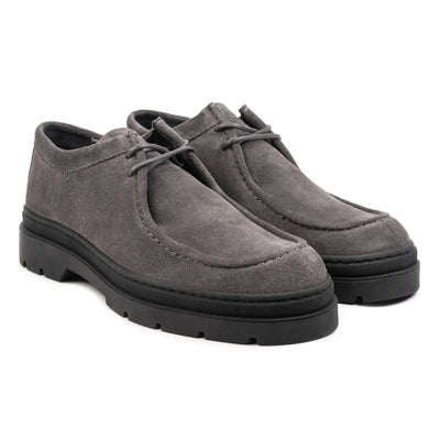 ELON LACE MOC Antracite Suede - HINSON | ALPINA