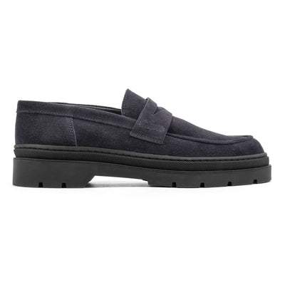 ELON LOAFER Dk Blue Suede - HINSON | ALPINA