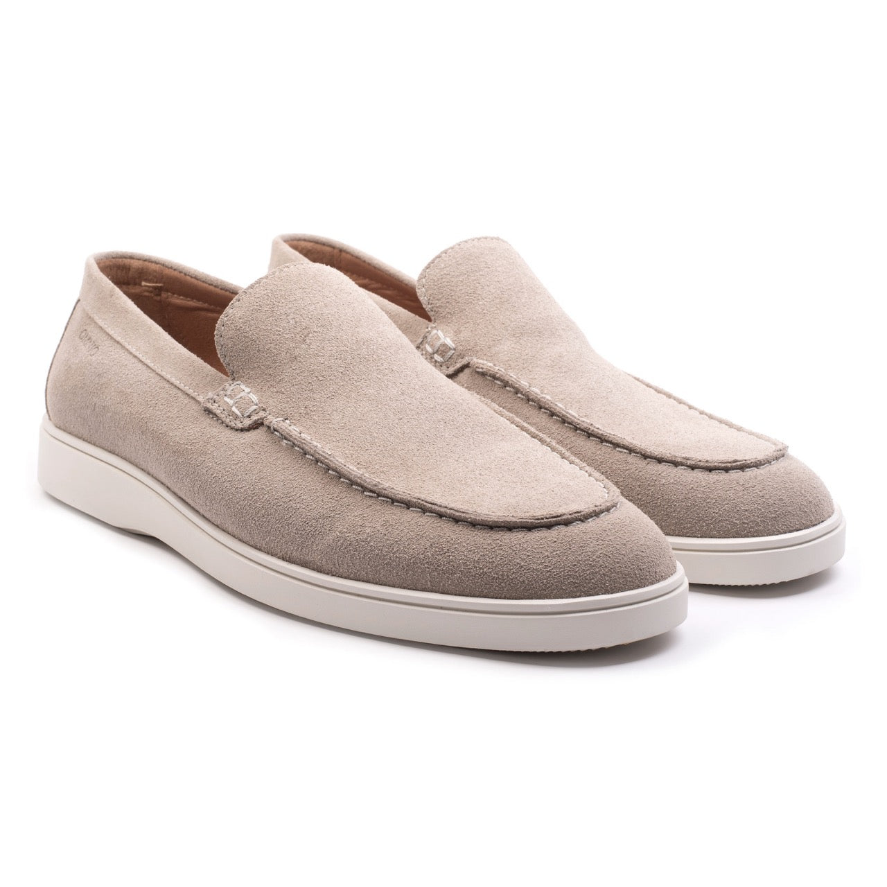 Höhle Loafer Moc Sesamo Velours