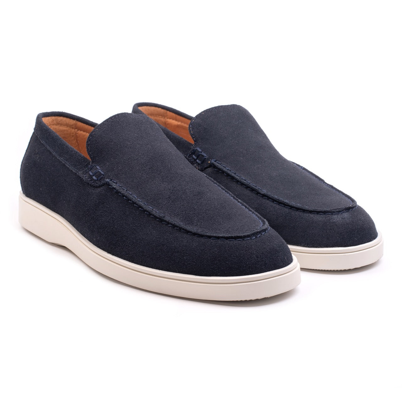 Peștera Loafer Moc Navy Velours