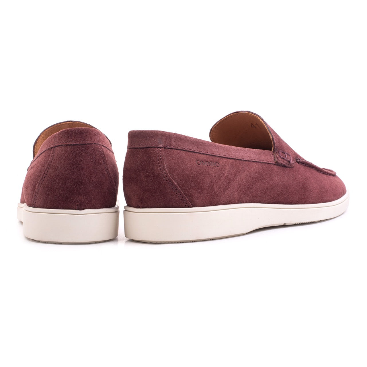 CAVE LOAFER MOC Bordo Velours