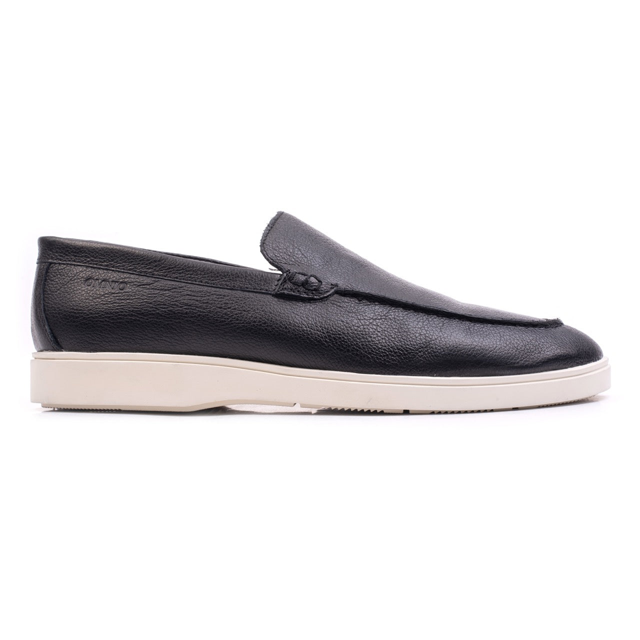 Cave Mobe Moc en cuir noir