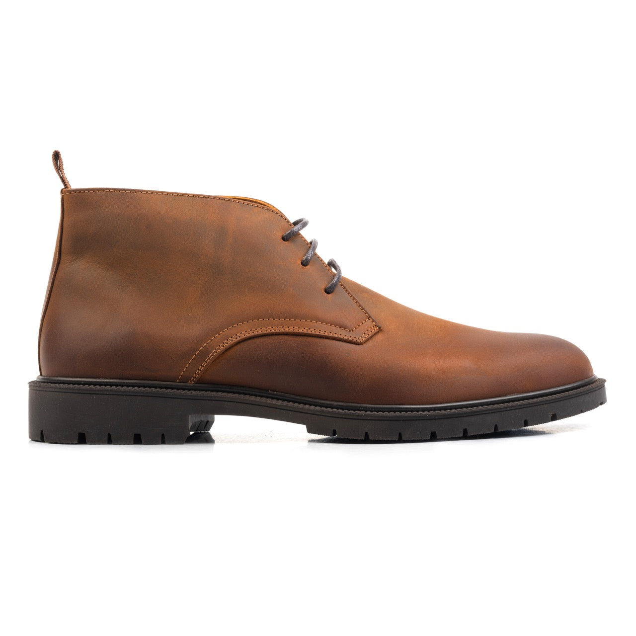 ADAM CHUKKA Tan Wax Leather