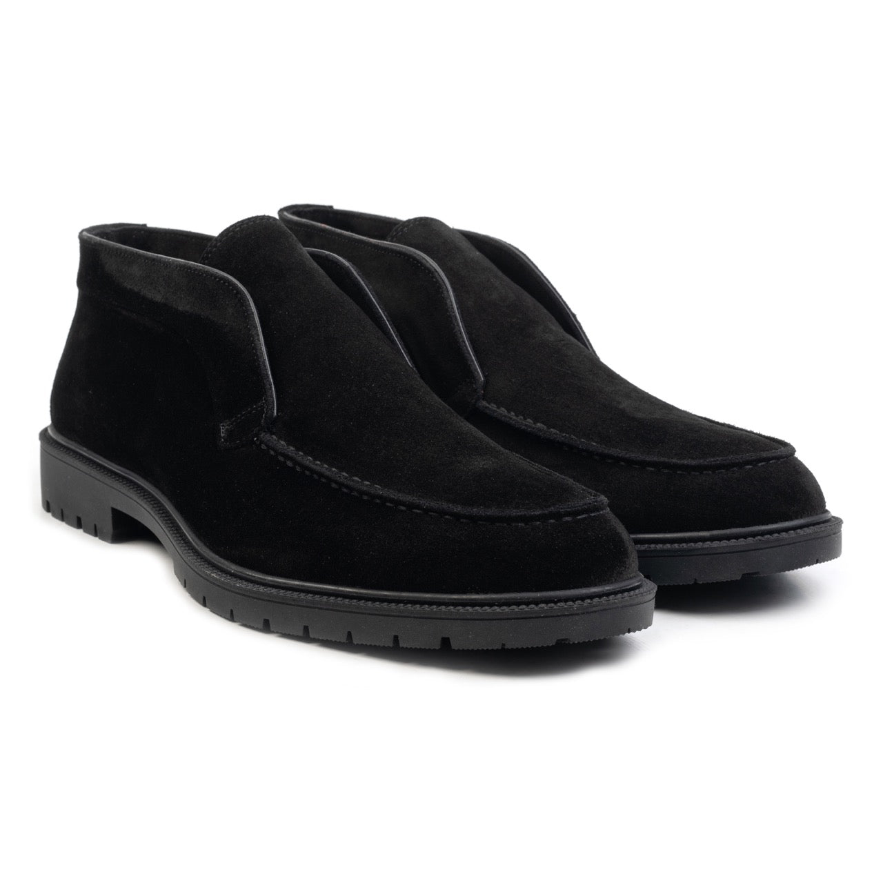 Adam Ankle Boot Black Suede