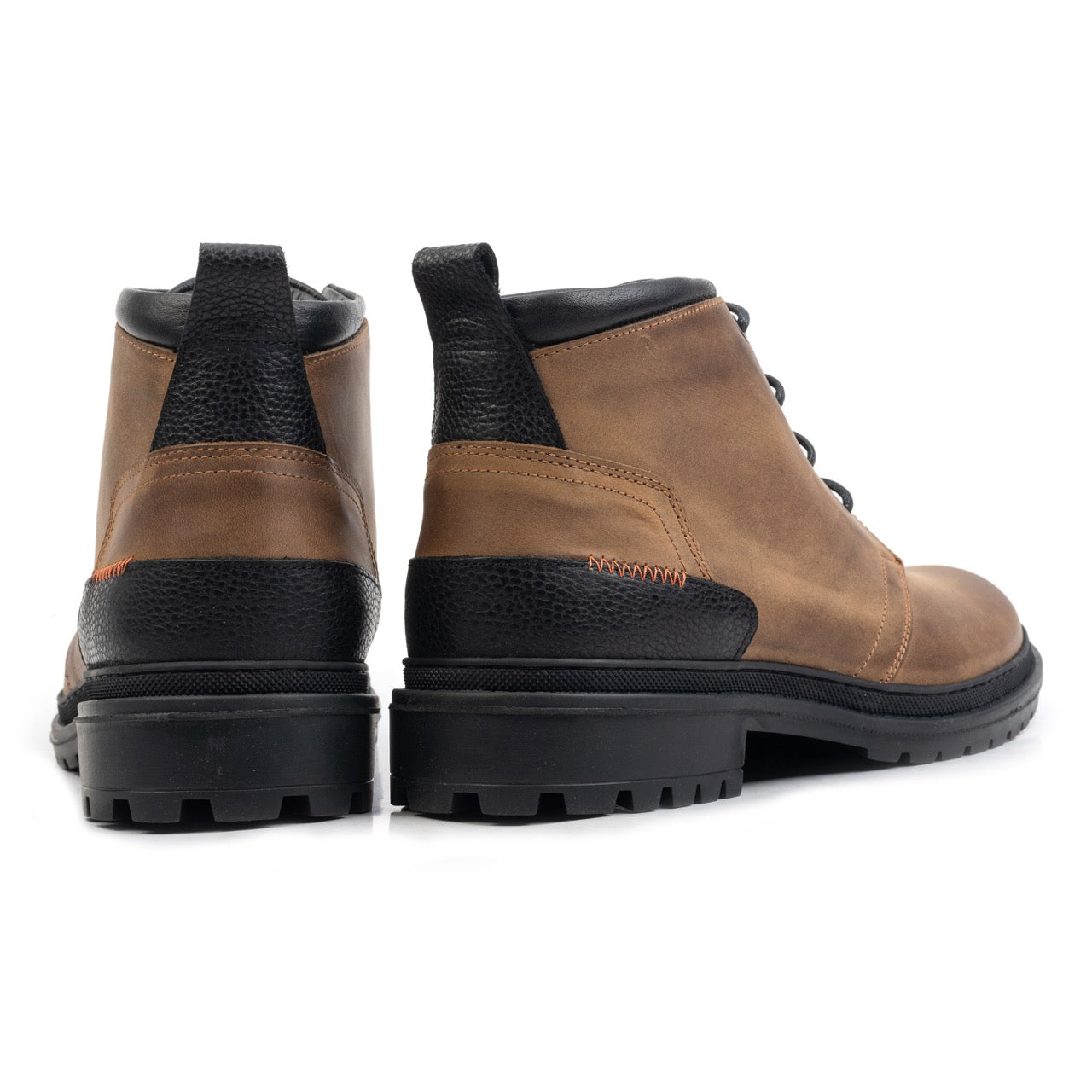 ARCHER ANKLE BOOT Tan Wax Leather