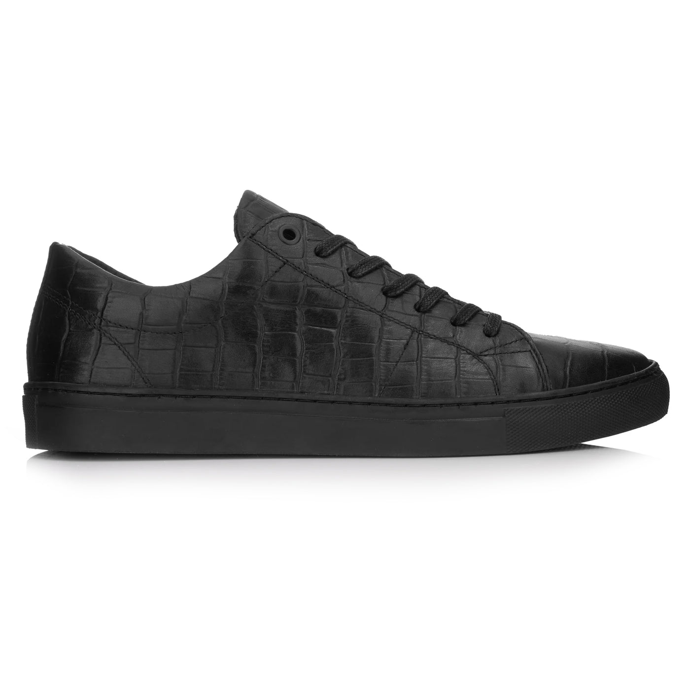 VELO SNEAKER ECO Coda Black Embossed Leather