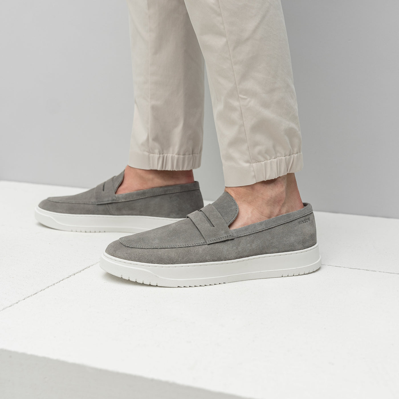 PALMER LOAFER GREY - HINSON | ALPINA