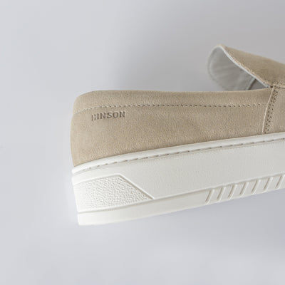 MILLER SLIP ON Beige Suede - HINSON | ALPINA