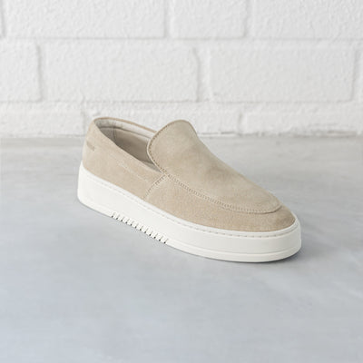 MILLER SLIP ON Beige Suede - HINSON | ALPINA