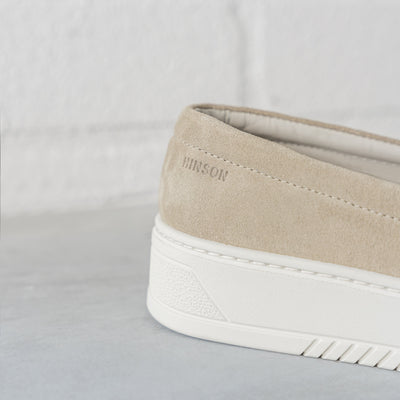 MILLER SLIP ON Beige Suede - HINSON | ALPINA