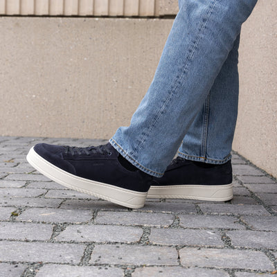 Hinson Miller Retro Dark Blue Suede - ALPINA BRANDS