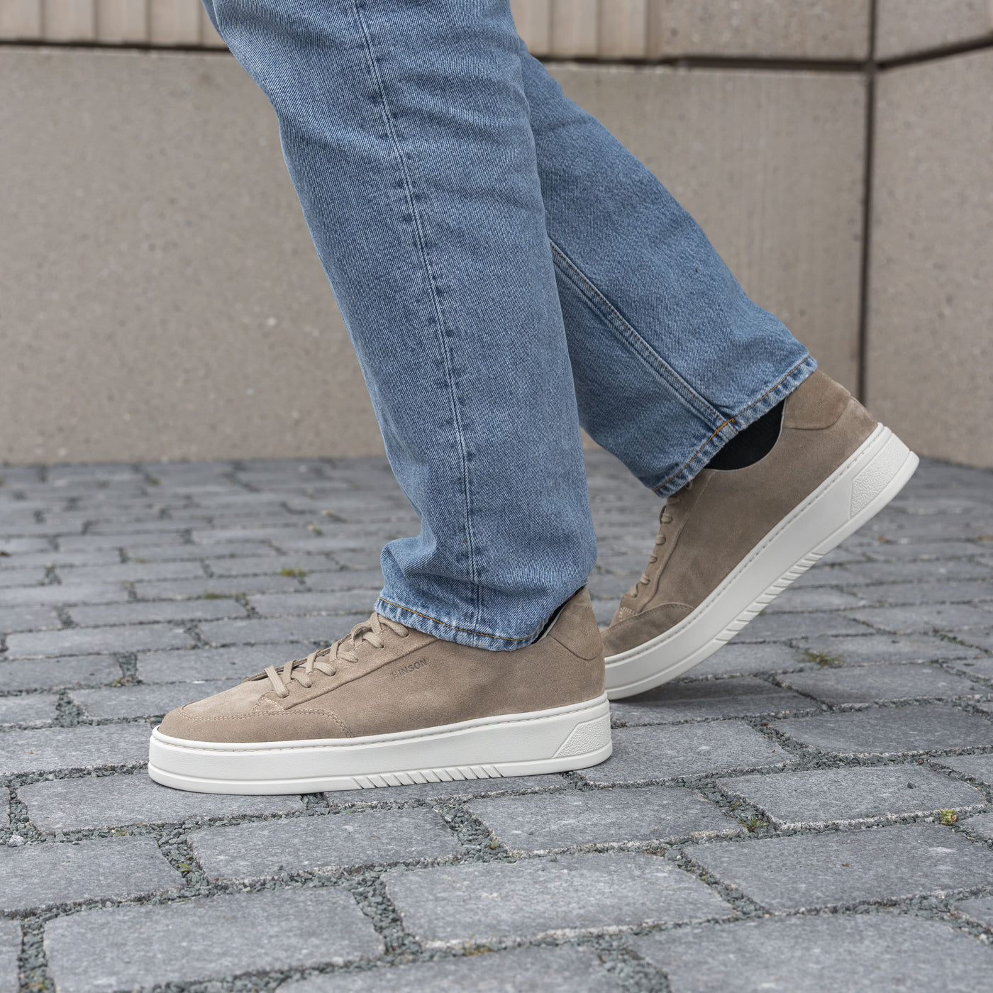 Hinson Miller Retro Taupe Suede - ALPINA BRANDS