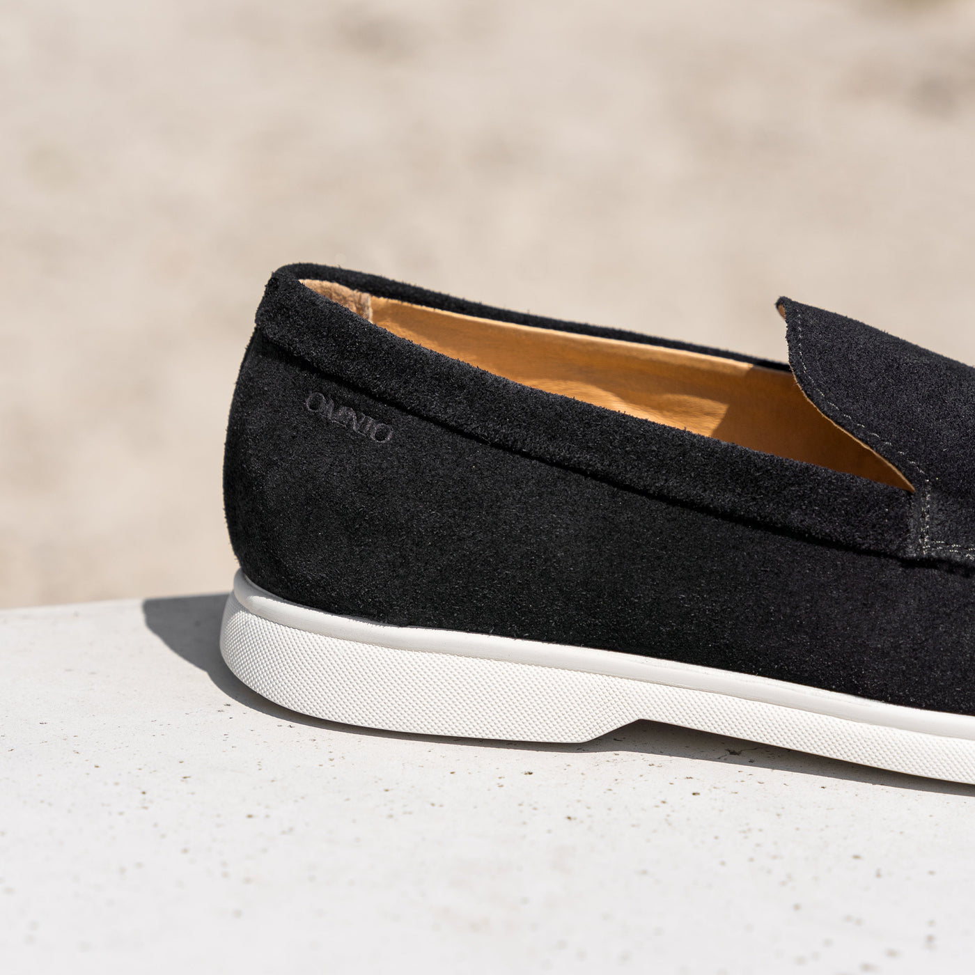 ACE LOAFER Black Suede - HINSON | ALPINA