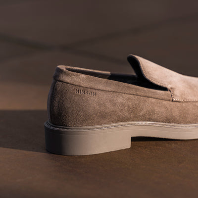 BEATENBERG LOAFER ECHO Taupe Suede - HINSON | ALPINA