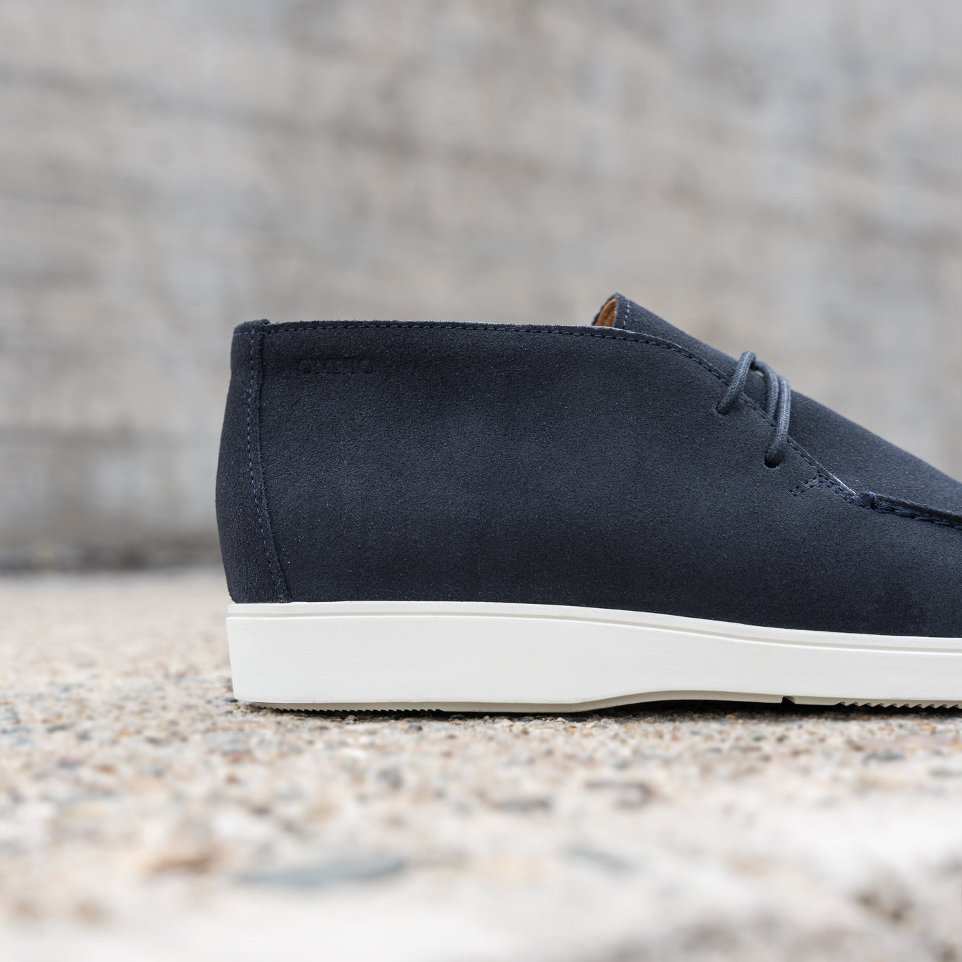 Omnio CAVE MOC CHUCKA Navy Velours - ALPINA BRANDS