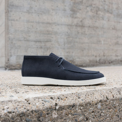 Omnio CAVE MOC CHUCKA Navy Velours - ALPINA BRANDS