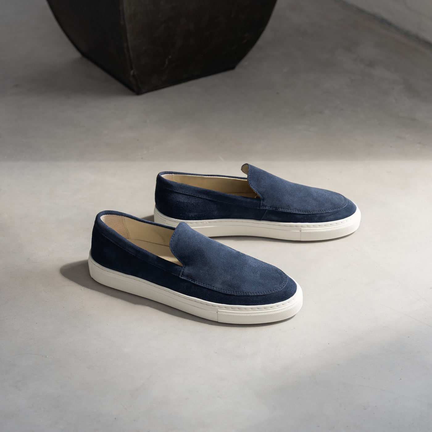 MALTON LOAFER Indigo Suede - HINSON | ALPINA