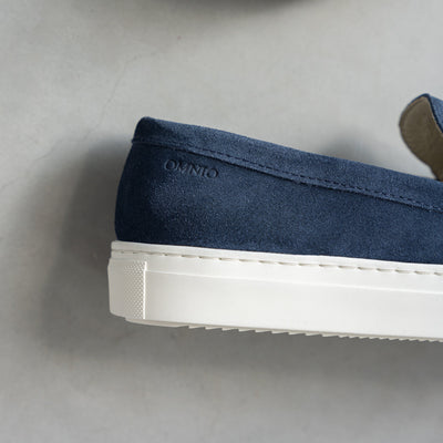 MALTON LOAFER Indigo Suede - HINSON | ALPINA