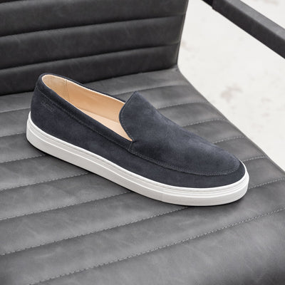 OMNIO MALTON LOAFER Navy Suede - HINSON