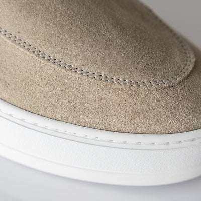 MILLER SLIP ON Sesamo Suede - HINSON | ALPINA