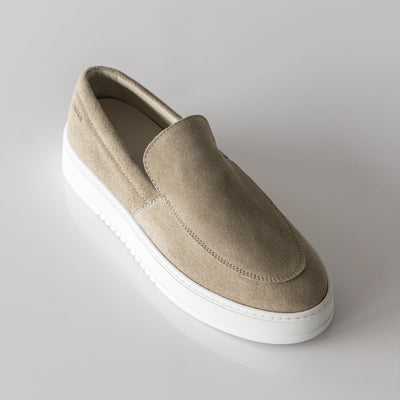 MILLER SLIP ON Sesamo Suede - HINSON | ALPINA