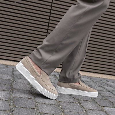 Hinson Miller Slip On Sesamo Suede - ALPINA BRANDS